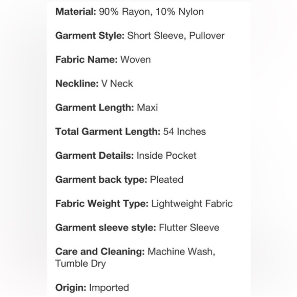 Ava & Viv Tropical Green and Yellow Maxi Dress - Picture 5 of 7